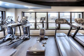 24-Hour fitness center and studio